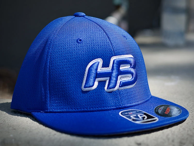 HB Sports Apparel Headbanger Sports Exclusive I8508 Flexfit Aerated Performance Hat: Royal / Royal 3 HB Sports Apparel Headbanger Sports Exclusive I8508 Flexfit Aerated Performance Hat: Royal / Royal