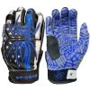 Gear 2022 Spiderz HYBRID Batting Gloves: Blue Line 1 Gear 2022 Spiderz HYBRID Batting Gloves: Blue Line