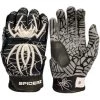 Gear 2020 Spiderz HYBRID Batting Gloves: Black/White/Silver