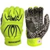2022 Spiderz Hybrid Batting Gloves: Neon Yellow/Black Gear 2 2022 Spiderz Hybrid Batting Gloves: Neon Yellow/Black Gear
