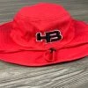 HB Sports Exclusive Pacific 1946 Boonie Bucket Cap: RED OUT Apparel 2 HB Sports Exclusive Pacific 1946 Boonie Bucket Cap: RED OUT Apparel