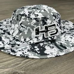 Apparel HB Sports Exclusive Pacific 1946 Boonie Bucket Cap: ARTIC USA