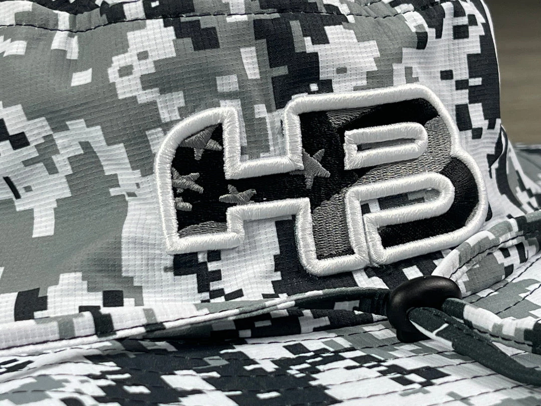 Apparel HB Sports Exclusive Pacific 1946 Boonie Bucket Cap: ARTIC USA 4 Apparel HB Sports Exclusive Pacific 1946 Boonie Bucket Cap: ARTIC USA