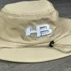 HB Sports Exclusive Pacific 1946 Boonie Bucket Cap: KHAKI WHITE Apparel 1 HB Sports Exclusive Pacific 1946 Boonie Bucket Cap: KHAKI WHITE Apparel