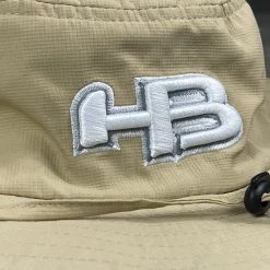HB Sports Exclusive Pacific 1946 Boonie Bucket Cap: KHAKI WHITE Apparel