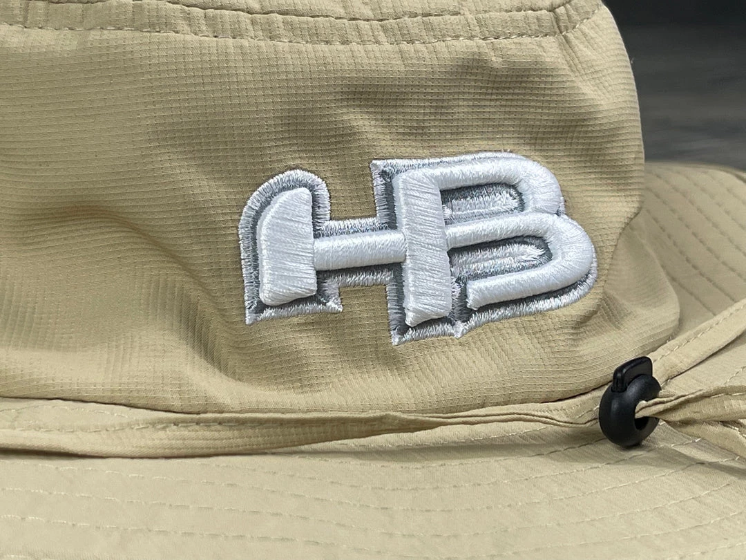 HB Sports Exclusive Pacific 1946 Boonie Bucket Cap: KHAKI WHITE Apparel 4 HB Sports Exclusive Pacific 1946 Boonie Bucket Cap: KHAKI WHITE Apparel