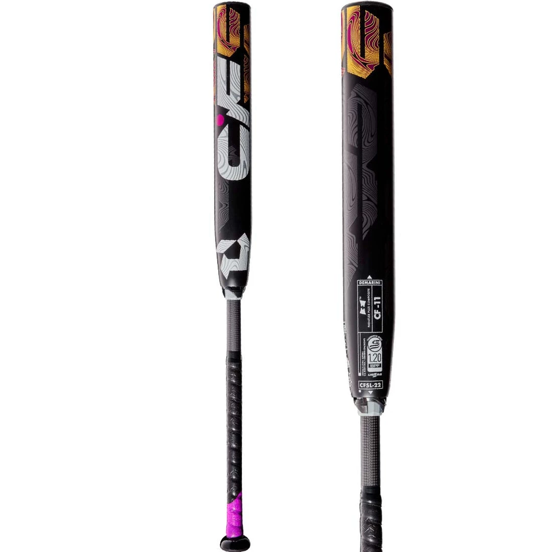 Bats 2022 DeMarini CF (-11) Fastpitch Softball Bat: WTDXCFS22 3 Bats 2022 DeMarini CF (-11) Fastpitch Softball Bat: WTDXCFS22