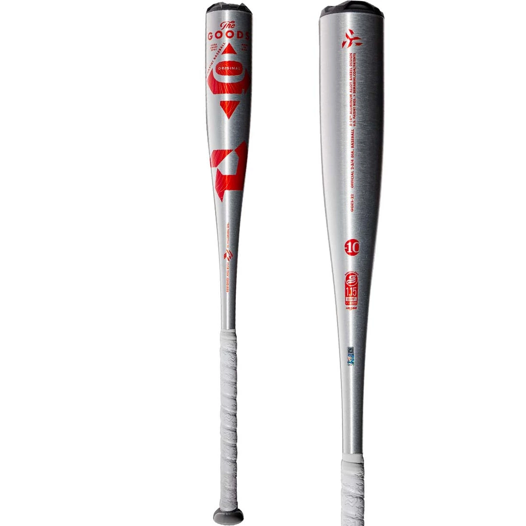 2022 DeMarini The Goods One Piece (-10) USSSA Baseball Bat: WTDXGOZ-22 Bats 3 2022 DeMarini The Goods One Piece (-10) USSSA Baseball Bat: WTDXGOZ-22 Bats