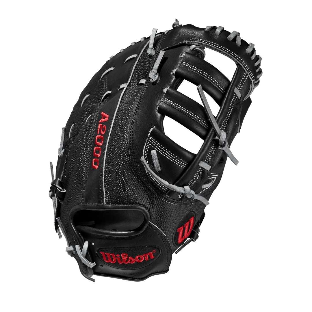 Gear Wilson A2000 SuperSkin 12.25" First Base Mitt: WTA20RB202820SS
