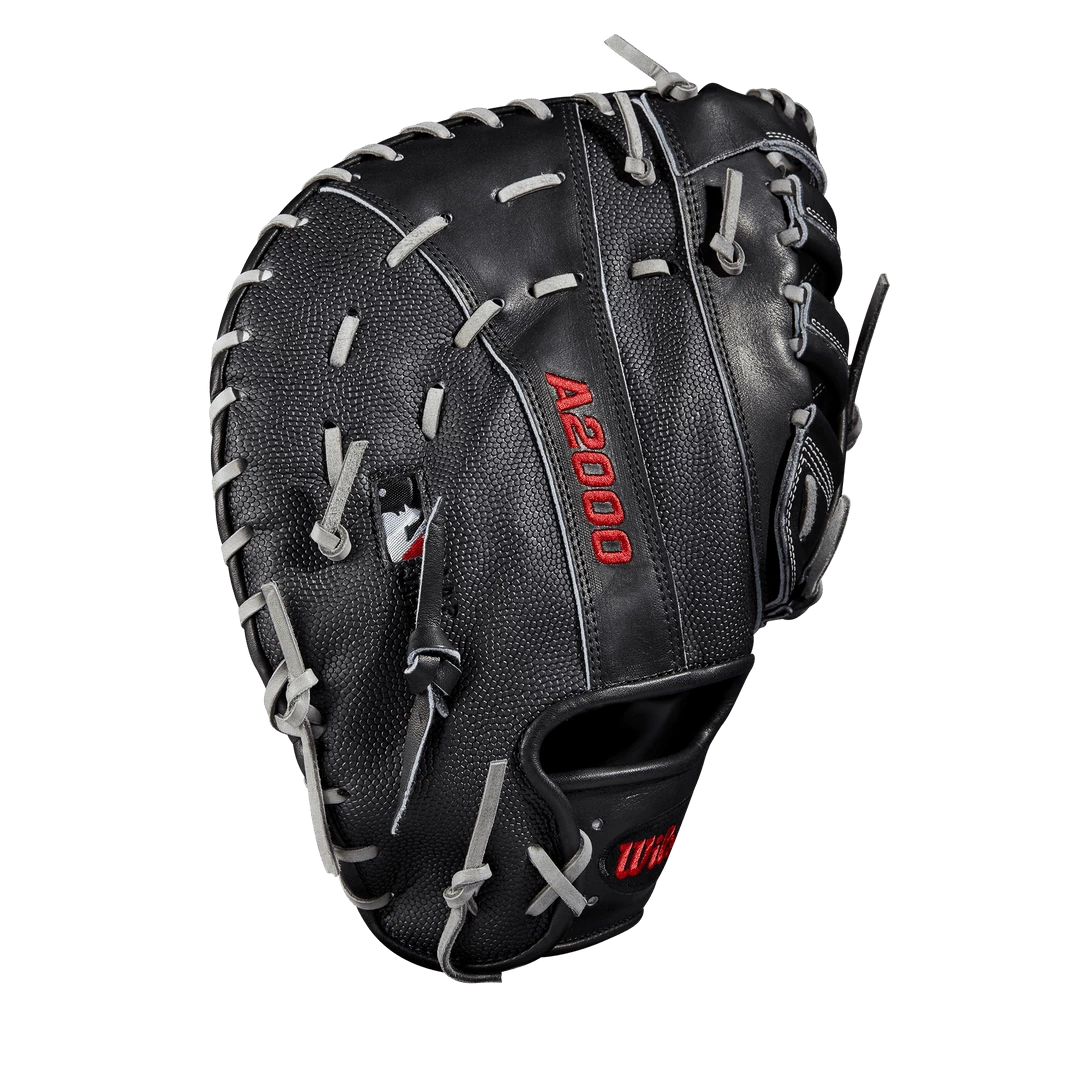 Gear Wilson A2000 SuperSkin 12.25" First Base Mitt: WTA20RB202820SS