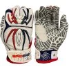 2022 Spiderz HYBRID Limited Edition Batting Gloves: USA Patriot