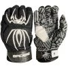 Gear 2022 Spiderz HYBRID Batting Gloves: Black/White 2 Gear 2022 Spiderz HYBRID Batting Gloves: Black/White