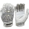2022 Spiderz ENDITE Batting Gloves: Grey And White 2 2022 Spiderz ENDITE Batting Gloves: Grey And White