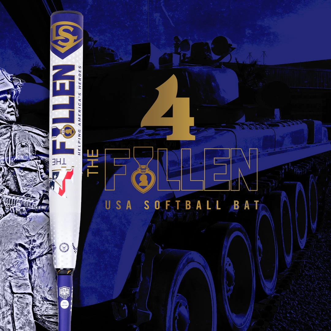 2022 Louisville Slugger 4 The Fallen ASA/USA Softball Bat: WBL2612010 Bats 4 2022 Louisville Slugger 4 The Fallen ASA/USA Softball Bat: WBL2612010 Bats
