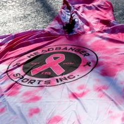 HB Sports Inc. Headbanger Sports / Banger Brand Breast Cancer Awareness Lightweight Hoodies