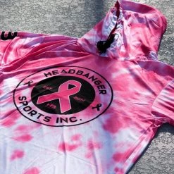 HB Sports Inc. Headbanger Sports / Banger Brand Breast Cancer Awareness Lightweight Hoodies
