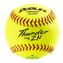 Dudley Thunder ZN HYCON 11" USA/ASA Slowpitch Softballs (DOZEN): 4A924Y Gear