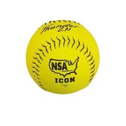 Dudley Thunder ZN HYCON ICON NSA 12" Slowpitch Softballs (DOZEN): 4E199Y