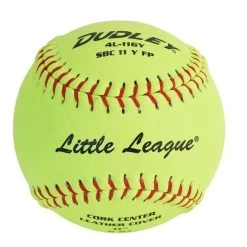 Dudley 11" Little League SBC 11 Fastpitch Softball (Dozen): 4L116Y Gear