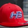 HB Sports Headbanger Sports Exclusive I8508 Flexfit Aerated Performance Hat: Red / Carolina Blue Apparel 2 HB Sports Headbanger Sports Exclusive I8508 Flexfit Aerated Performance Hat: Red / Carolina Blue Apparel