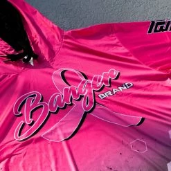 HB Sports Inc. Headbanger Sports / Banger Brand Breast Cancer Awareness Lightweight Hoodies