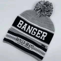 HB Sports Apparel Banger Brand Custom Heather Winter Pom-Pom Beanie
