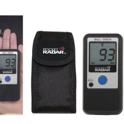 Pocket Radar Ball Coach / Pro-Level Speed Training Tool & Radar Gun: PR1000-BC Gear