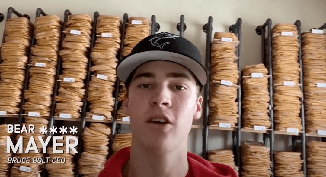 Bruce Bolt PREMIUM PRO Short Cuff Batting Gloves: Royal 4 Bruce Bolt PREMIUM PRO Short Cuff Batting Gloves: Royal