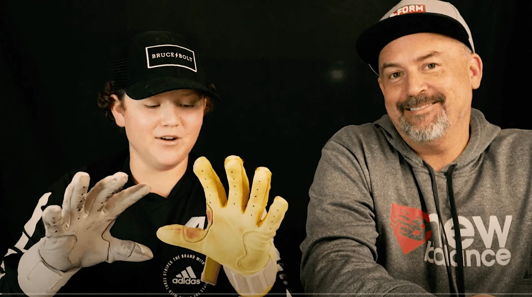 Bruce Bolt PREMIUM PRO Short Cuff Batting Gloves: Royal 5 Bruce Bolt PREMIUM PRO Short Cuff Batting Gloves: Royal