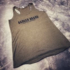 HB Sports Tops Banger Brand Exclusive Women's Triblend Racerback Tanks