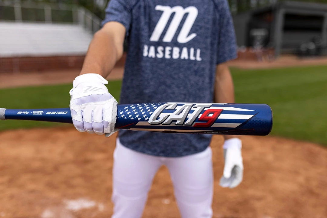 Marucci CAT 9 America BBCOR (-3) Baseball Bat: MCBC9A 4 Marucci CAT 9 America BBCOR (-3) Baseball Bat: MCBC9A