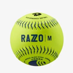 DeMarini RAZZO 12" Classic M USSSA Slowpitch Softballs (Dozen): WTDRZMC12UB