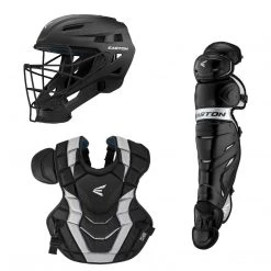 Easton Elite X Catcher's Box Set (Adult, Intermediate & Youth): Black