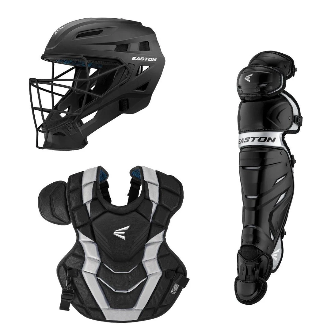 Easton Elite X Catcher's Box Set (Adult, Intermediate & Youth): Black 3 Easton Elite X Catcher's Box Set (Adult, Intermediate & Youth): Black
