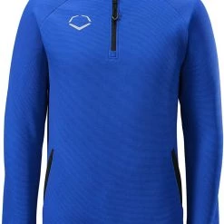 EvoShield Pro Team Heater Fleece 1/4 Zip: Royal