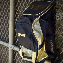 2022 Miken MK7X Baseball & Softball Backpack (Freak Gold Series): MKMK7X-BP-GLD