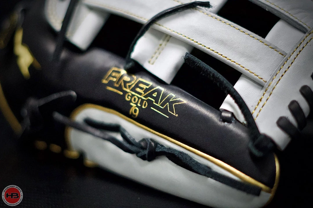 Miken Pro Series 15" Slowpitch Softball Glove - Freak Gold: PRO150-BWG 6 Miken Pro Series 15" Slowpitch Softball Glove - Freak Gold: PRO150-BWG