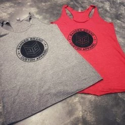 HB Sports Tops Banger Brand Exclusive Women's Triblend Racerback Tanks