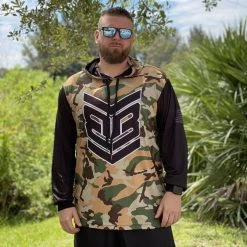 Banger Brand Exclusive Long Sleeve Lightweight Hoodies: Patriotic #Born2Bang