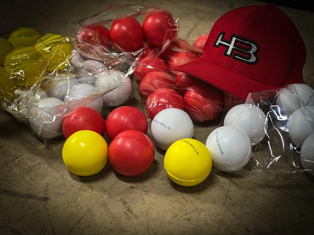 Gear One Dozen (12) SMUSHBALLS The Ultimate Indoor & Outdoor Batting Practice Ball: White 4 Gear One Dozen (12) SMUSHBALLS The Ultimate Indoor & Outdoor Batting Practice Ball: White