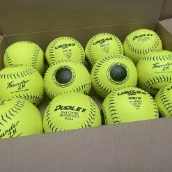 Gear Dudley Thunder ZN 12" PRO M USSSA Slowpitch Softballs (DOZEN): 4U554