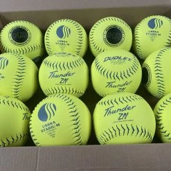 Dudley Thunder ZN 12" STADIUM USSSA Slowpitch Softballs (DOZEN): 4U528Y