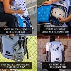 Gear Easton Jen Schro Catcher's Backpack: 8073091