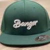 Apparel HB Sports Exclusive ES342 Fitted Baseball And Softball Hat: Banger Green