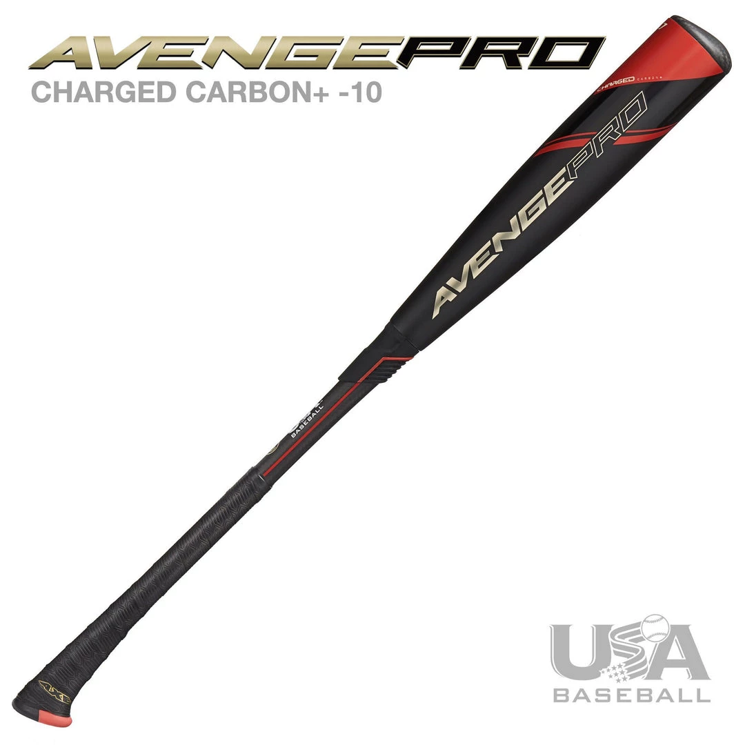 2022 AXE Avenge Pro (-10) 2 5/8" USA Baseball Bat: L142JP 4 2022 AXE Avenge Pro (-10) 2 5/8" USA Baseball Bat: L142JP