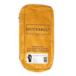 Bruce Bolt PREMIUM PRO Long Cuff Batting Gloves: Black Gear 14 Bruce Bolt PREMIUM PRO Long Cuff Batting Gloves: Black Gear