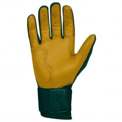 Bruce Bolt PREMIUM PRO Long Cuff Batting Gloves: Green Gear