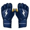 Bruce Bolt PREMIUM PRO Long Cuff Batting Gloves: Navy Gear 1 Bruce Bolt PREMIUM PRO Long Cuff Batting Gloves: Navy Gear