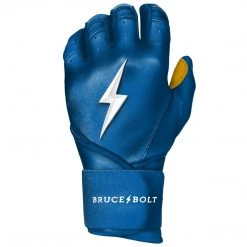 Gear Bruce Bolt PREMIUM PRO Long Cuff Batting Gloves: Royal 10 Gear Bruce Bolt PREMIUM PRO Long Cuff Batting Gloves: Royal