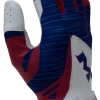 2018 Miken Pro Red White And Blue Batting Gloves: MBGL18-RWB Gear